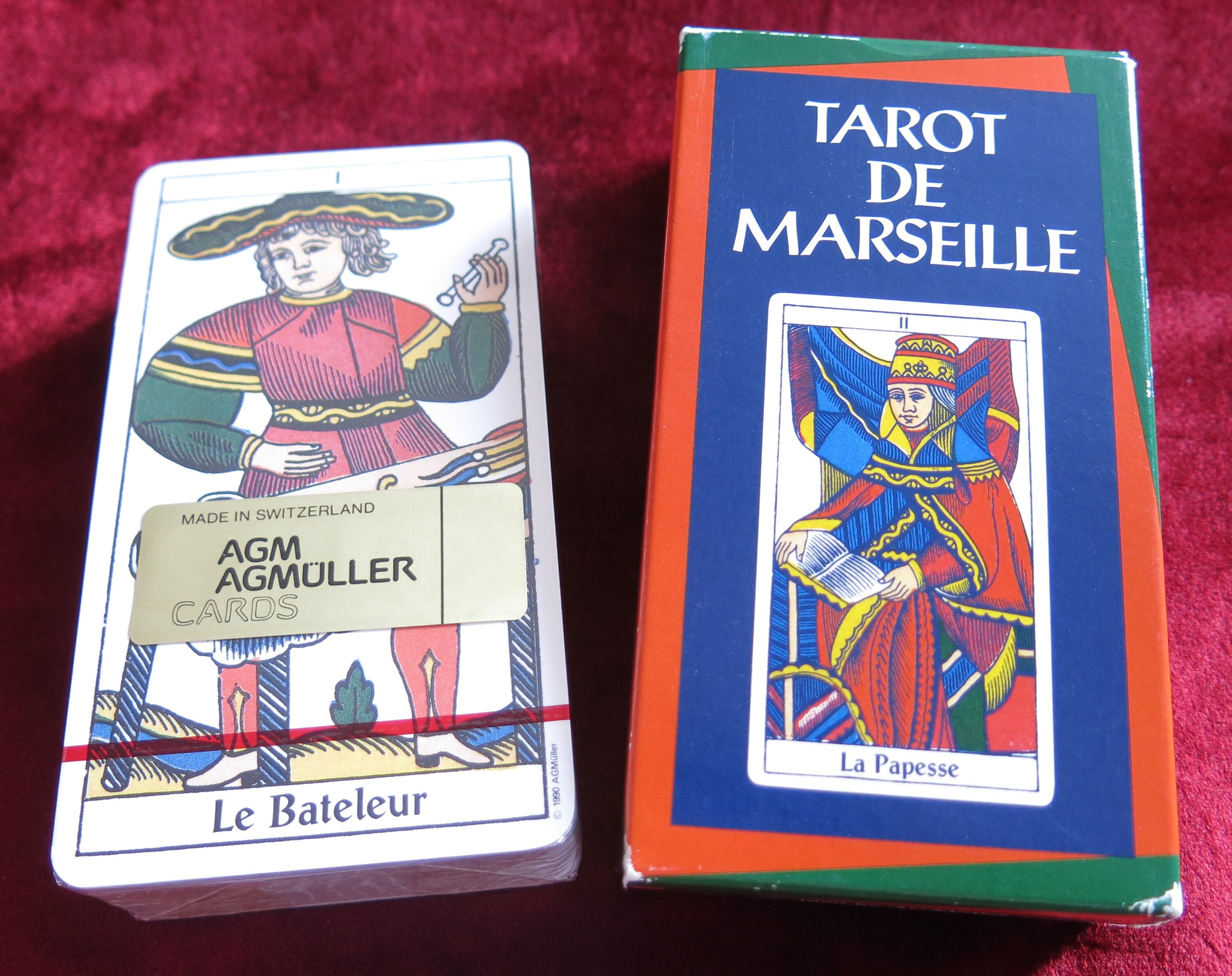 Claude Burdel - Tarot de Marseille Aga 1990 Très Rare