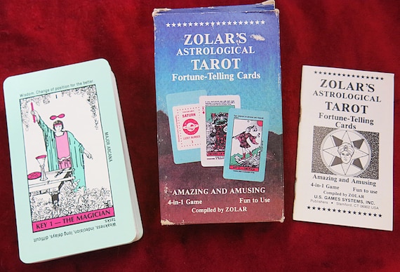 ゾラーの占星術占いカード - ゾディアック ヴィンテージ、56枚の Zolar's astrological Tarot  タロットカード