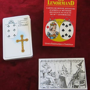 Mini Jeu Lenormand - French