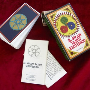 1976 Tarot Esoteric El Grand Tarot Esoterico image 1