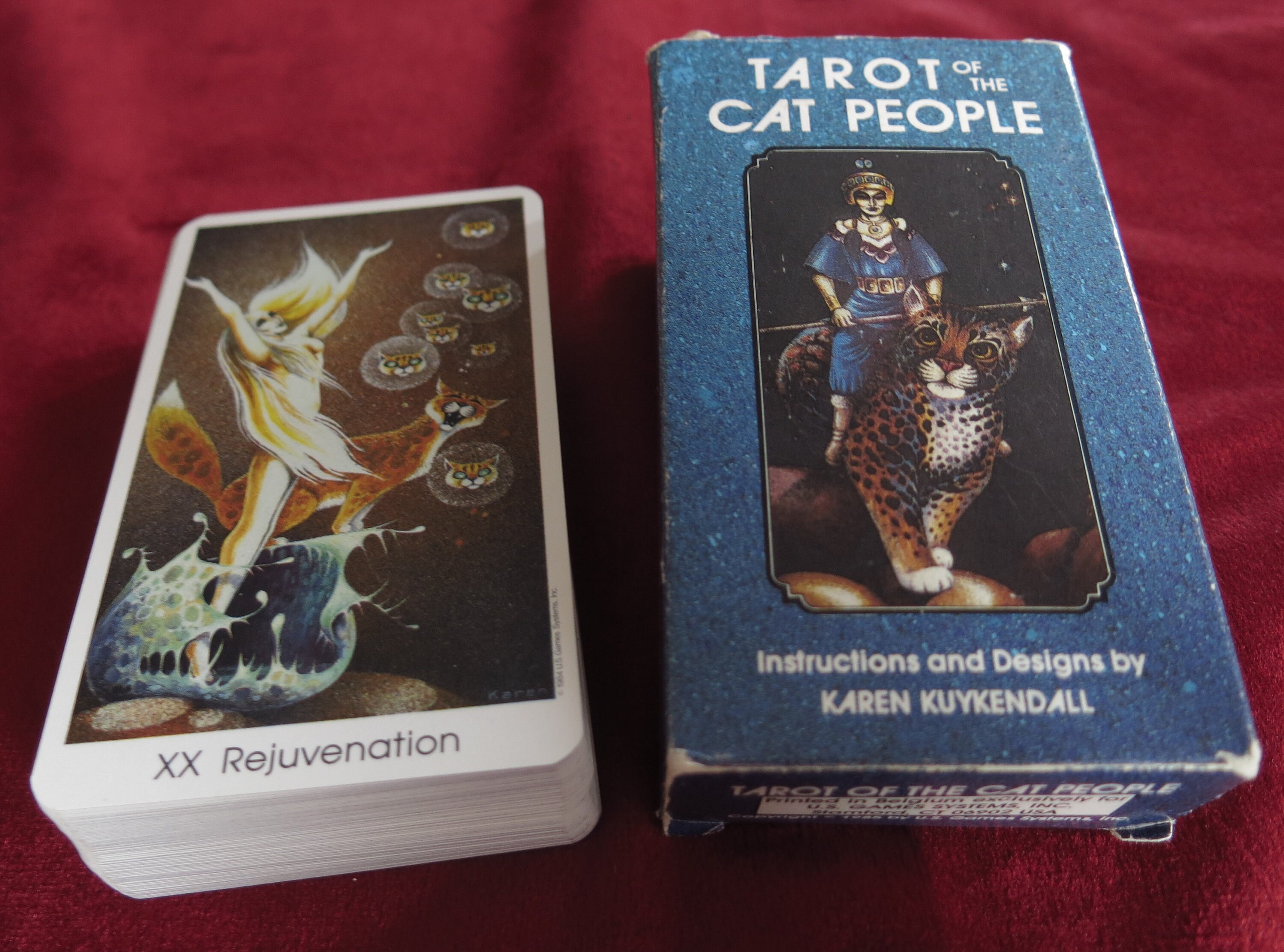 Tarot Du Peuple Des Chats 1985