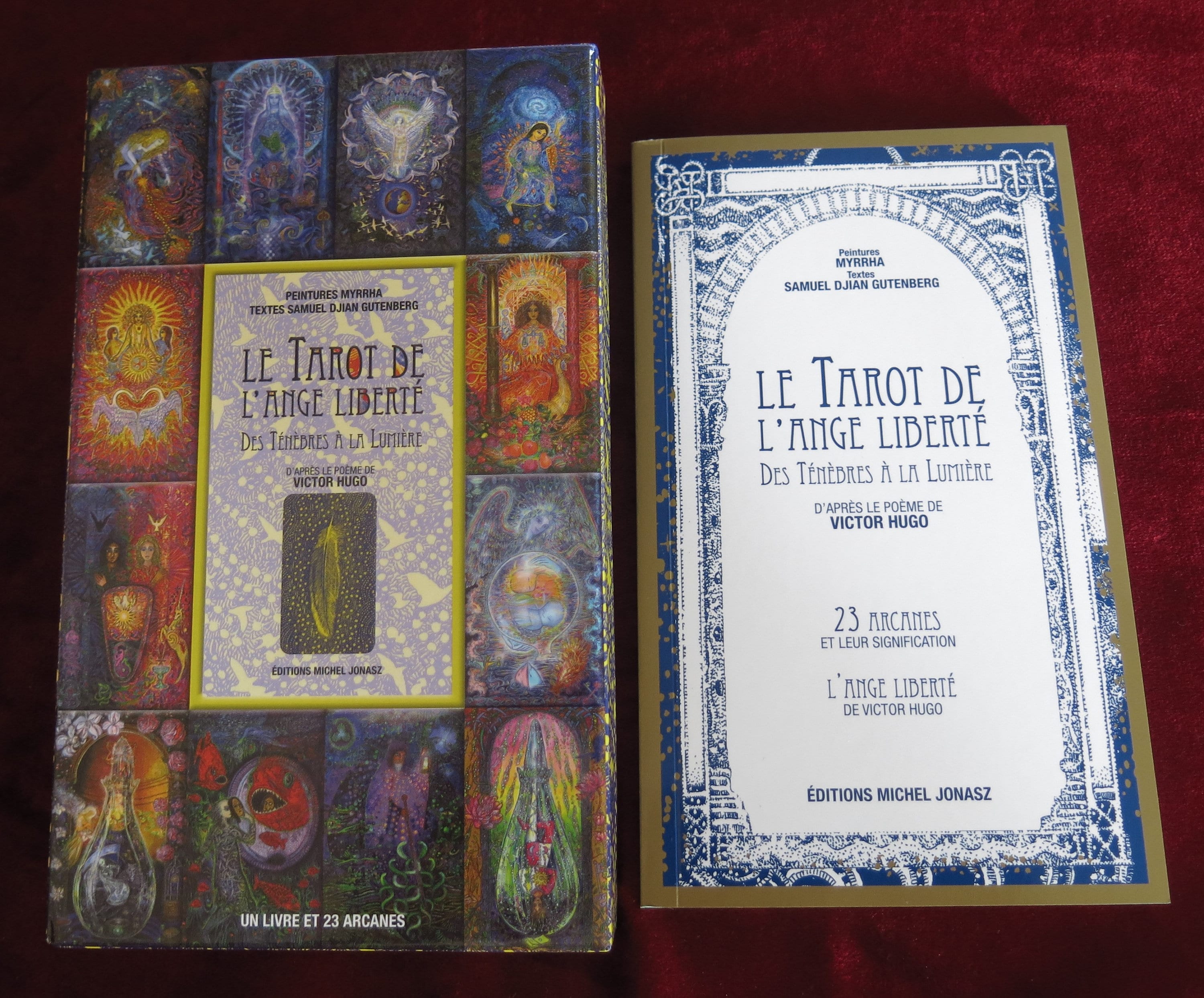 Le Tarot de L'ange La Liberté Des Ténèbres à Lumière