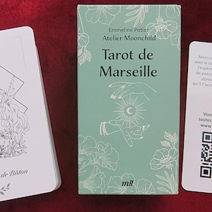 Moonchild Marseille Tarot - Divination card game: 79 illustrated cards