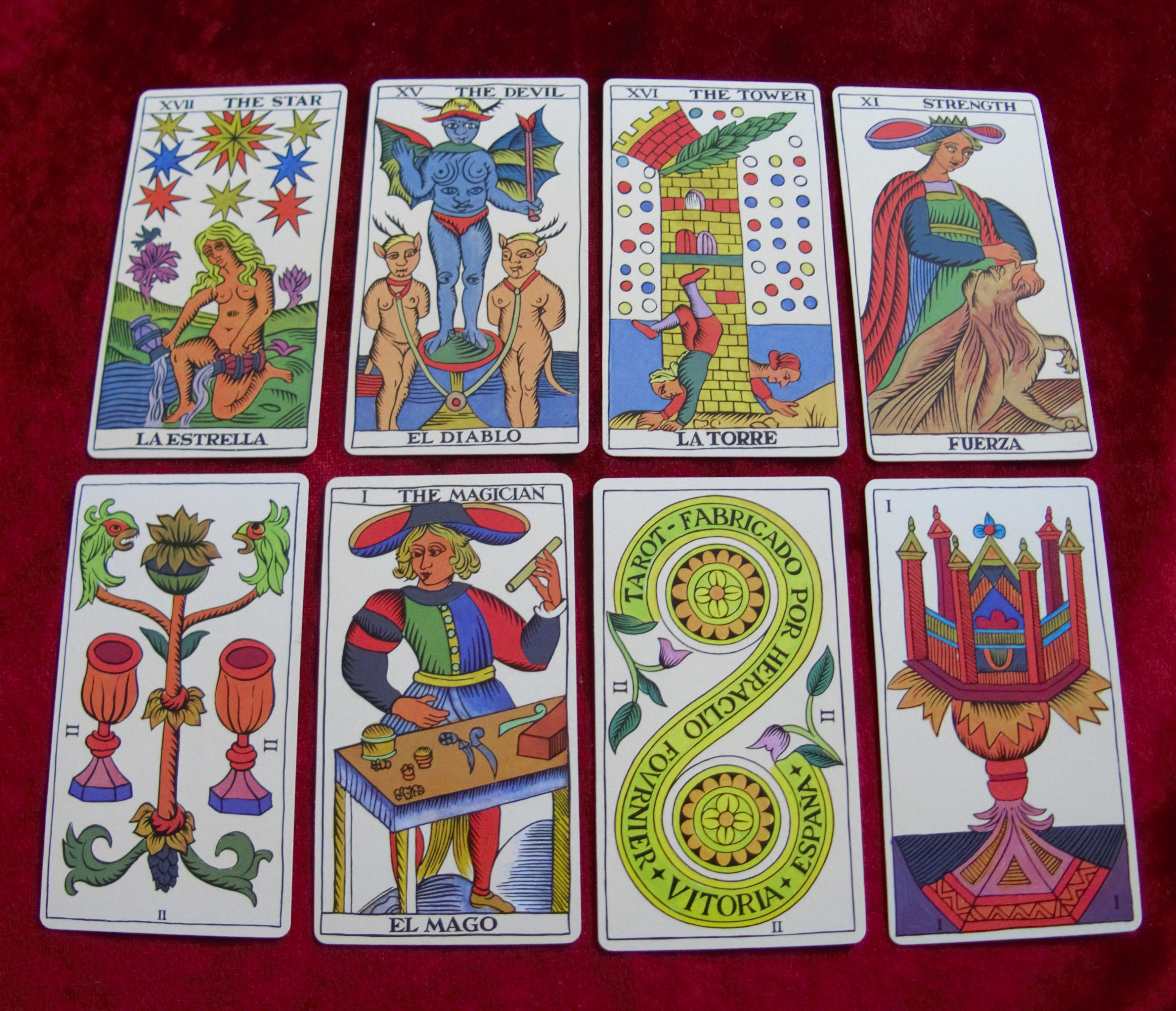 Spanish Tarot – Fournier (1979) – Museo 1736 Reproduction – Rare