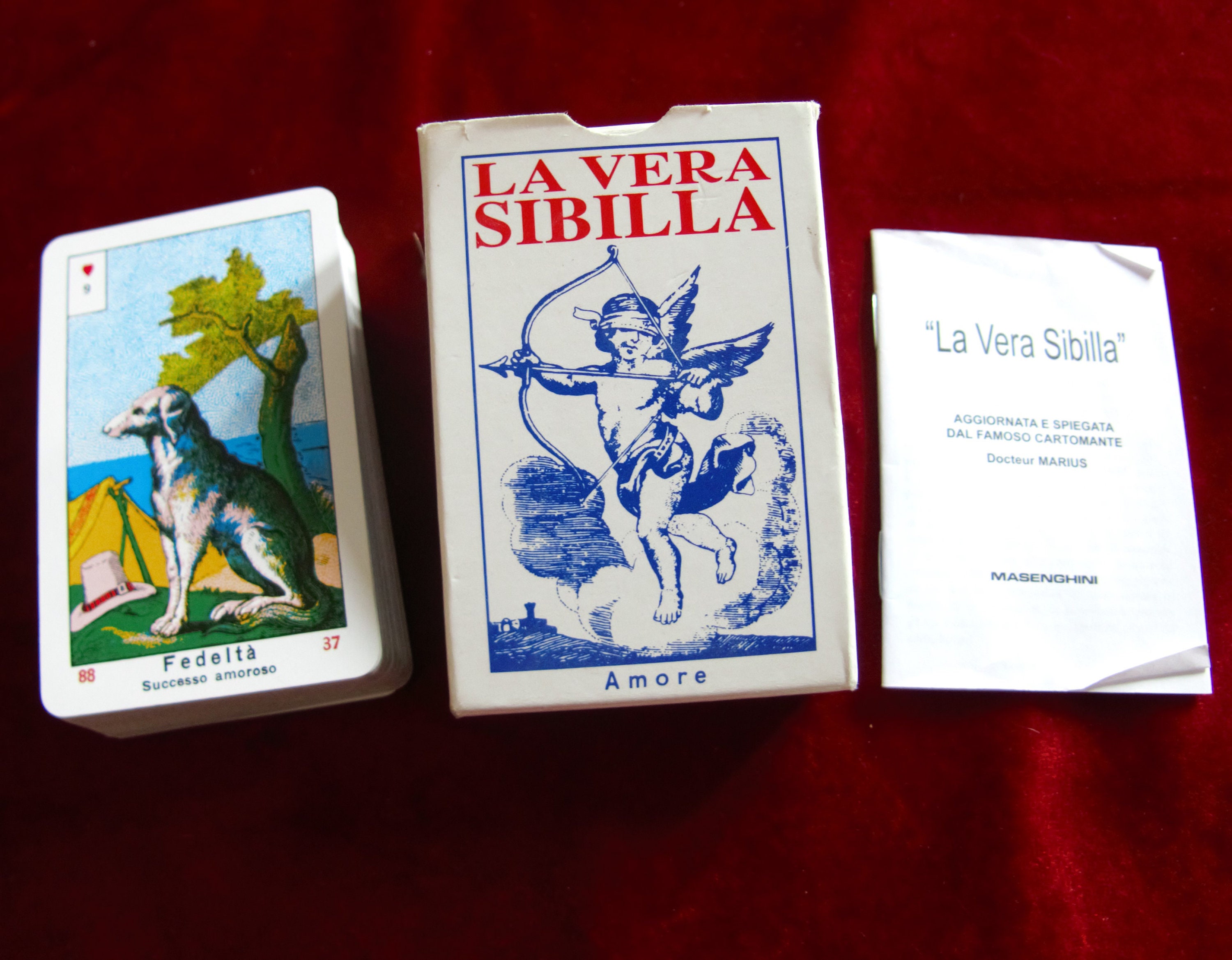 Vera Sibilla, Sibilla, Carte italiane, Tarocchi, Cartomanzia, Carte Sibilla,  Mazzo Sibilla, Lenormand -  Italia