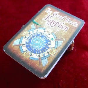 Egyptian grand oracle - Ramses Nefertiti cards - Pocket tarot