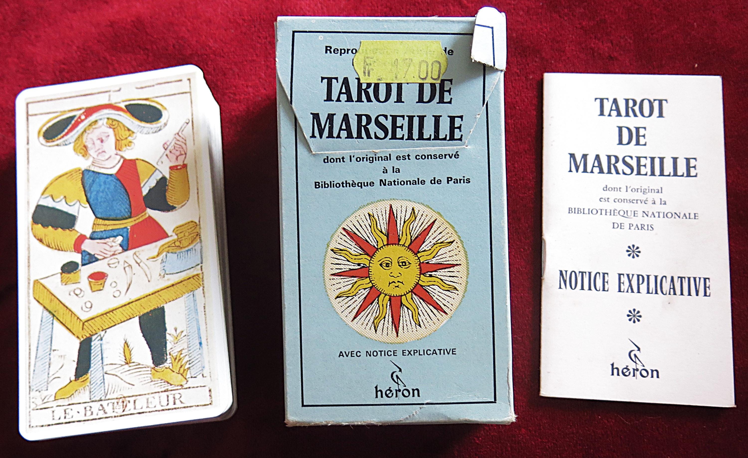 Authentic Tarot De Marseille 1761 – Nicolas Conver Lineage, Out of