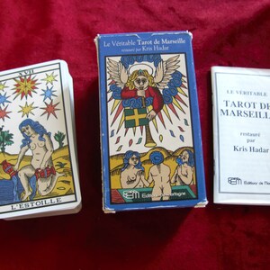 Kris Hadar 1996 Tarot de Marseille VERY RARE