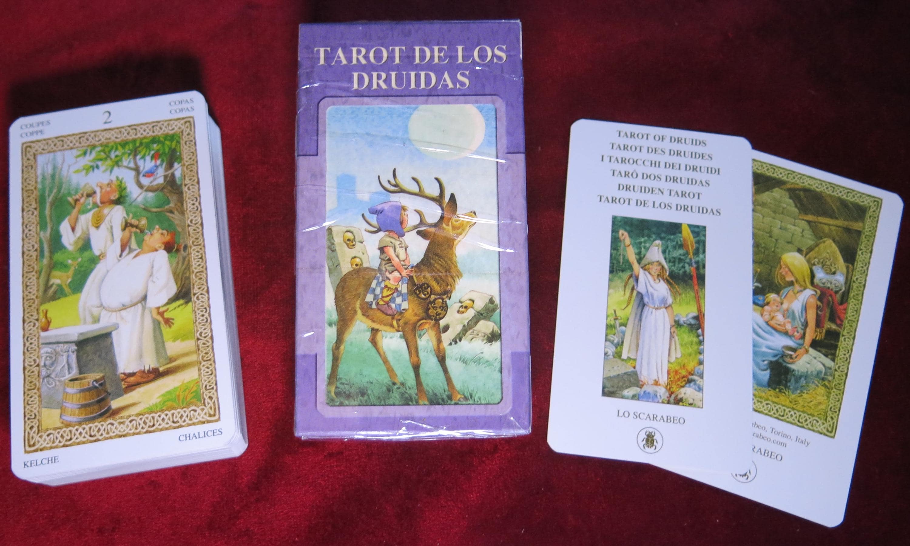 ロ・スカラベオ作「ドルイドのタロット」 - Etsy 日本