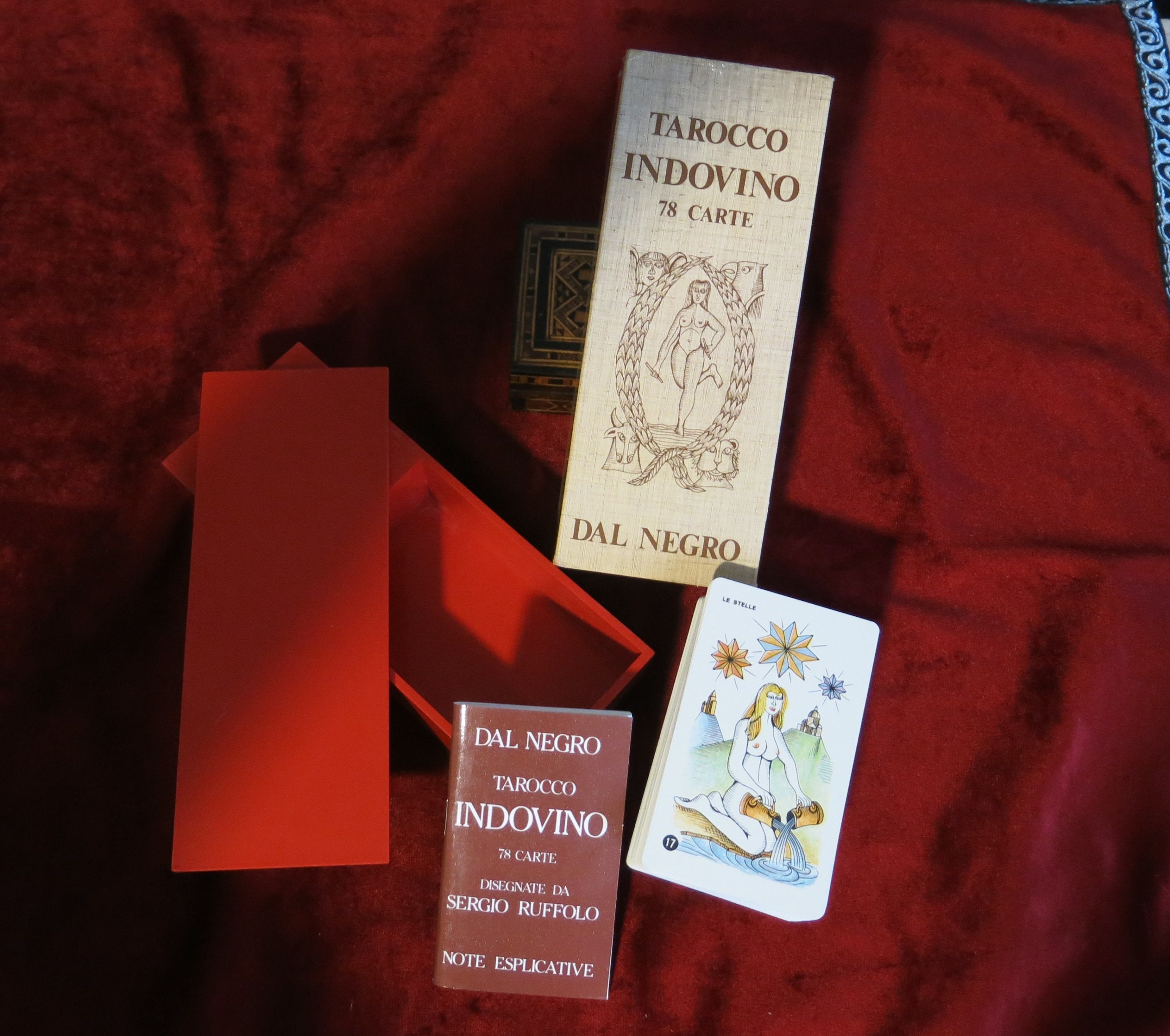 【DAL NEGRO】トランプ/タロットカード★vintage★ Dal Negro Tarot Deck - Etsy