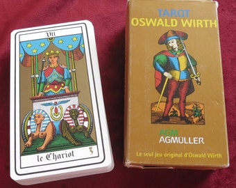 Oswald Wirth 1976 AGM tarot deck - Tarot Oswald Wirth AGM AGMÜLLER - Cartes divinatoires, Cartomancie - 1976