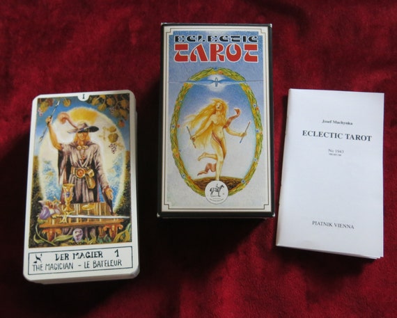 Eclectic Tarot – Rare Occult-inspired Deck by Josef Machynka (1986
