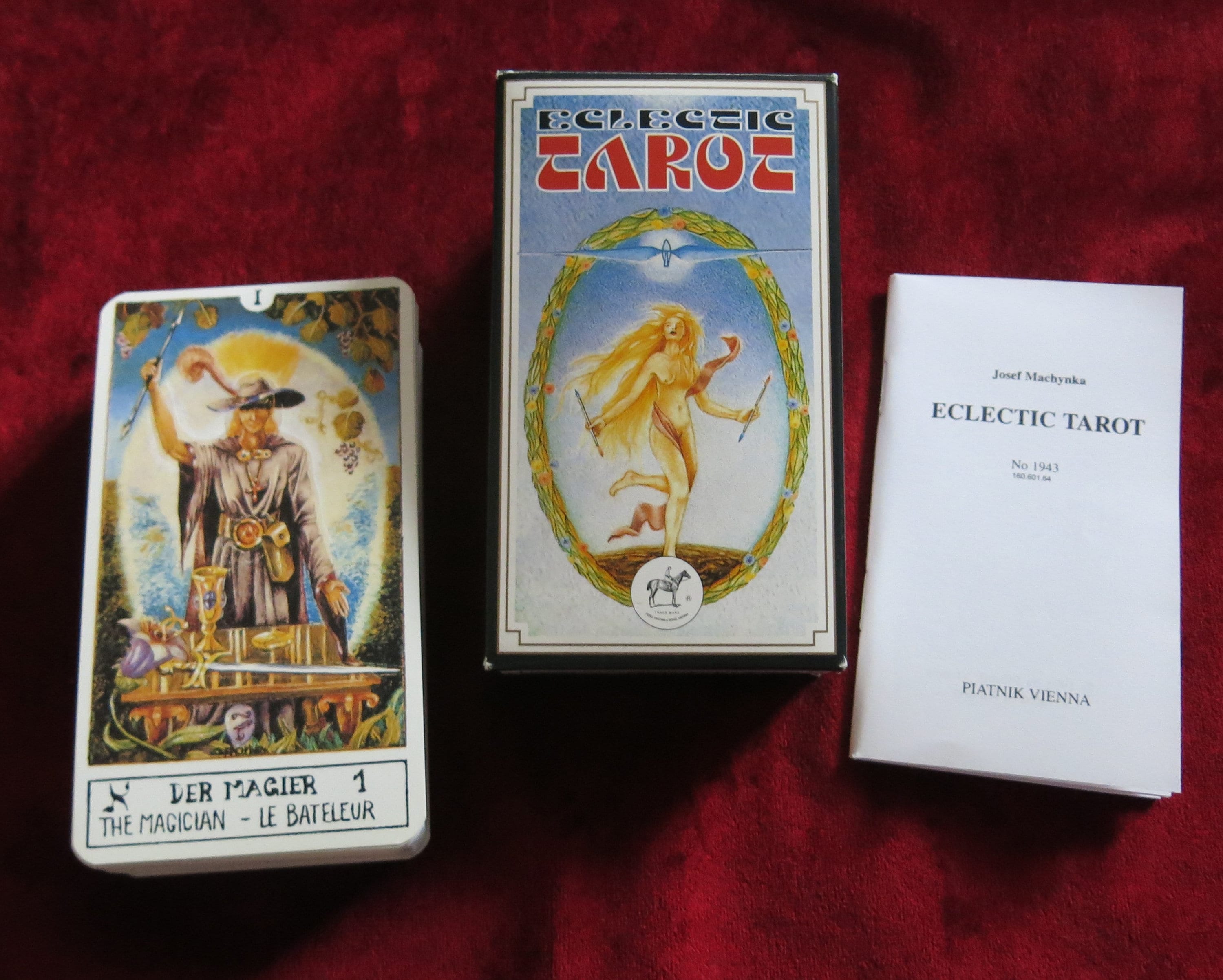 Eclectic Tarot – Rare Occult-inspired Deck by Josef Machynka (1986