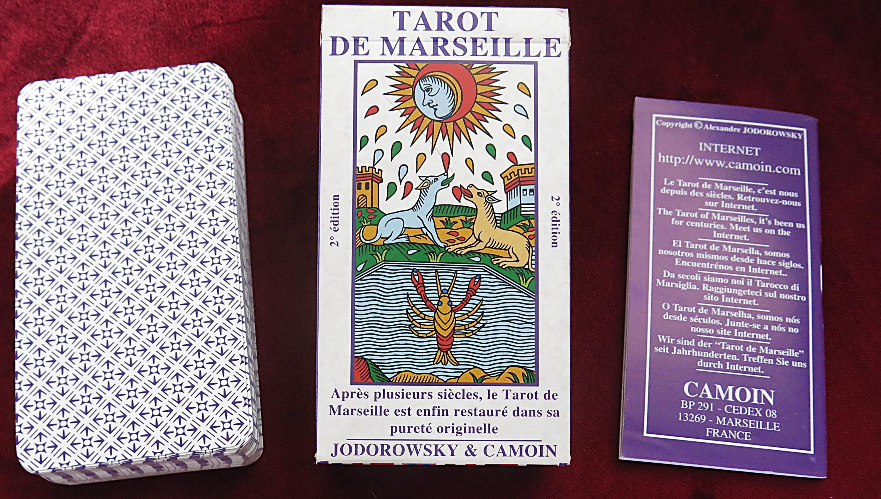 Tarot De Marseille Camoin & Jodorowsky – 1997 Original Edition