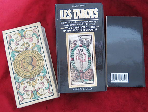 Tarots by Laura Tuan 1994 - EXTREMELY RARE  - vintage French tarot