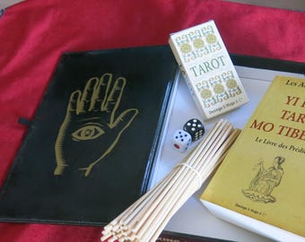 Rare French Divination Box Set: Tarot, Yi King, Mo Tibétain (2011-Out of Print)