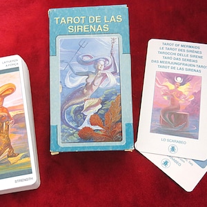 Tarot der Meerjungfrauen - Meerjungfrau Karten - Ozean Tarot, Sirenen Tarot, Meeres Tarot, Meerjungfrau Tarot