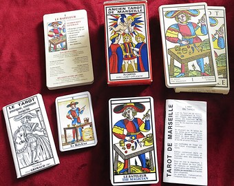 【 VINTAGE】ANCIENT MARSEILLES TAROT Ancient Tarot of Marseilles | The Tarot Reader Blog
