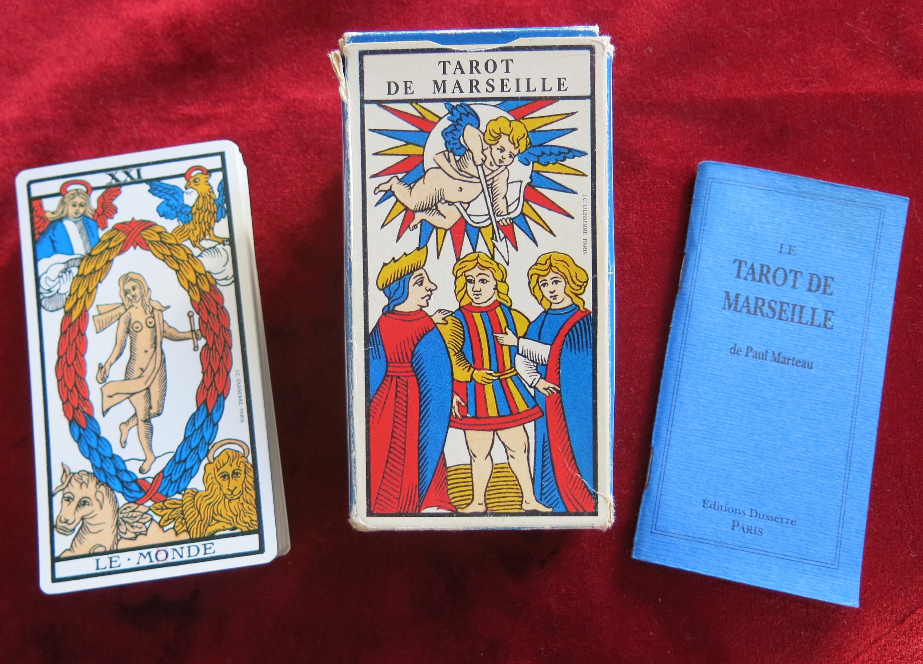 Lot - LE TAROT DE MARSEILLE BY PAUL MARTEAU