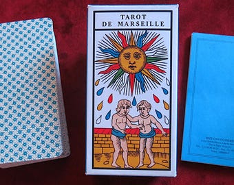1949 Paul Marteau Tarot De Marseille - Editions Dusserre - Etsy