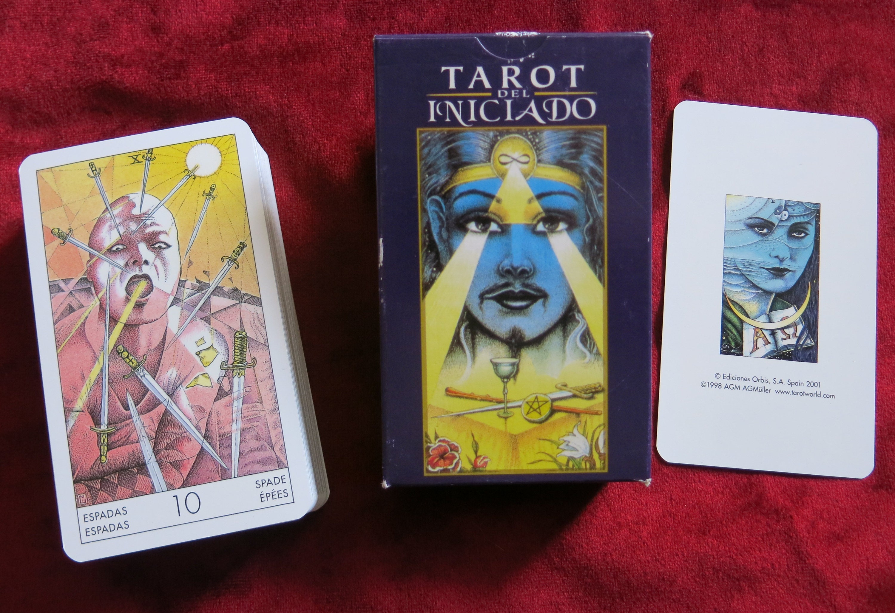 Cosmic Tarot - The Initiate Tarot - Le tarot de l'Initié - RARE
