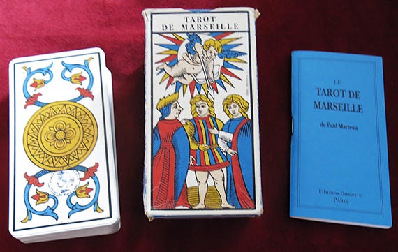 1949 Paul Marteau Tarot De Marseille - Editions Dusserre - Etsy