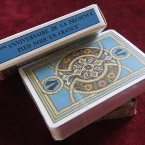 BRAND NEW - 25th anniversary of the presence of &quot;pied noir&quot; in France - French deck of cards