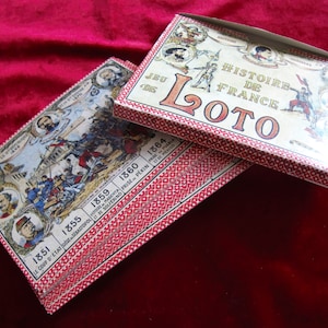 Lotto game - History of France 80s - Collection