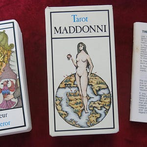 Jeu de tarots Maddonni 1981 - Très rare
