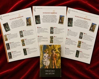 Oracolo dei Sogni — Vintage Dream Symbol Oracle Deck (2004)