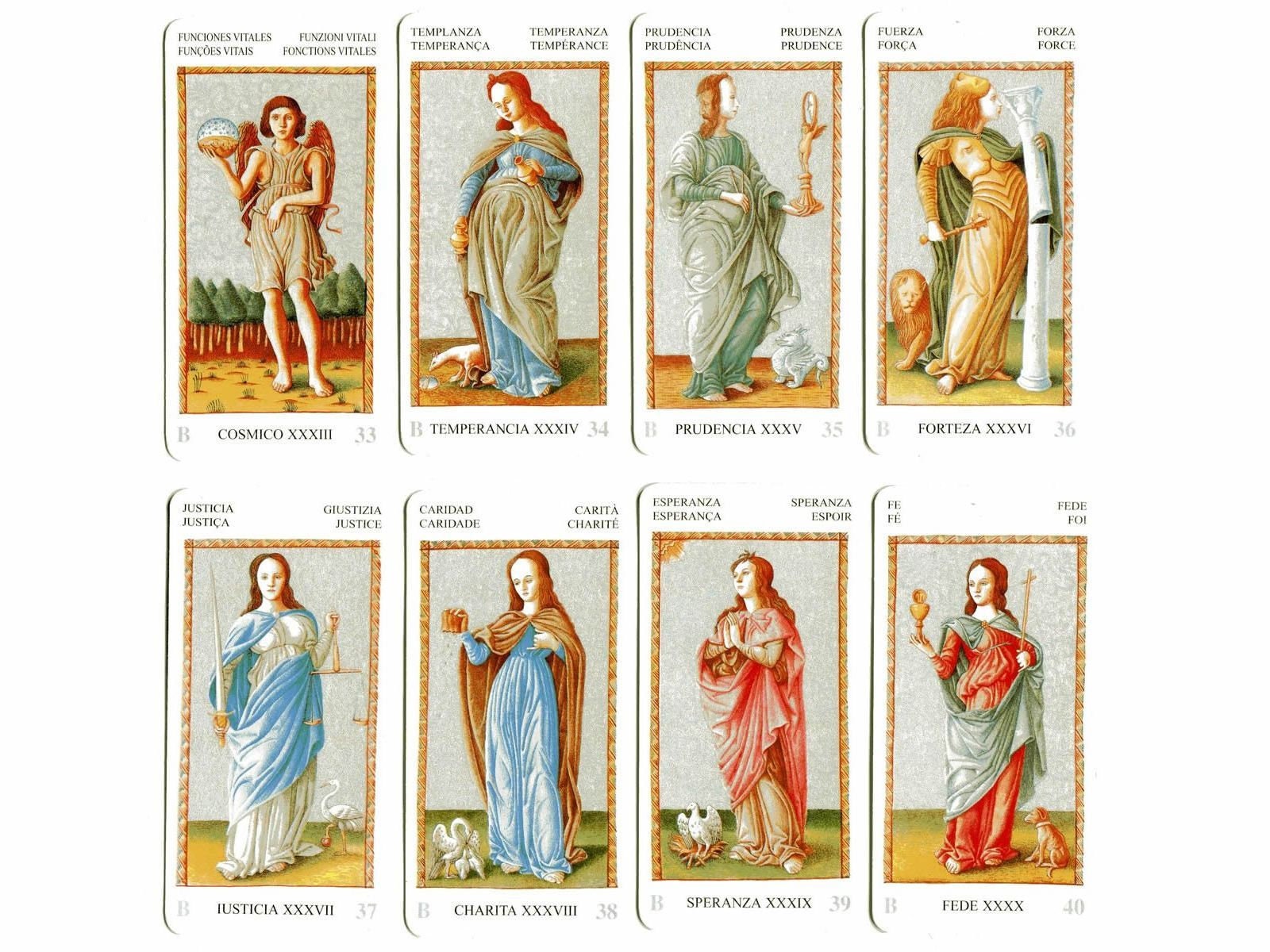 Mantegna Tarot VERY RARE - Fabbri Lo Scarabeo - Mantegna