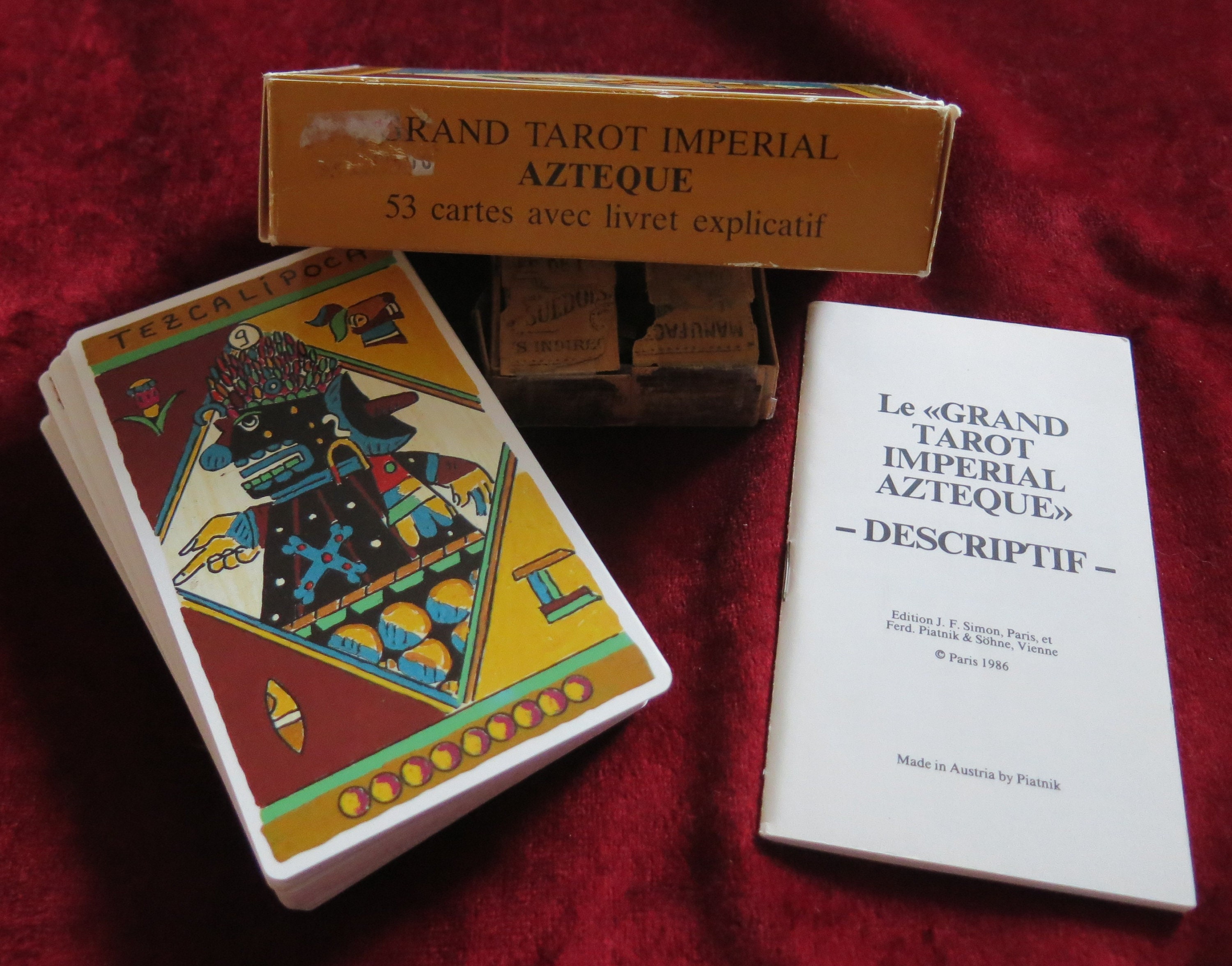 本 【新品未開封】TAROT AZTEQUE アズテックタロット