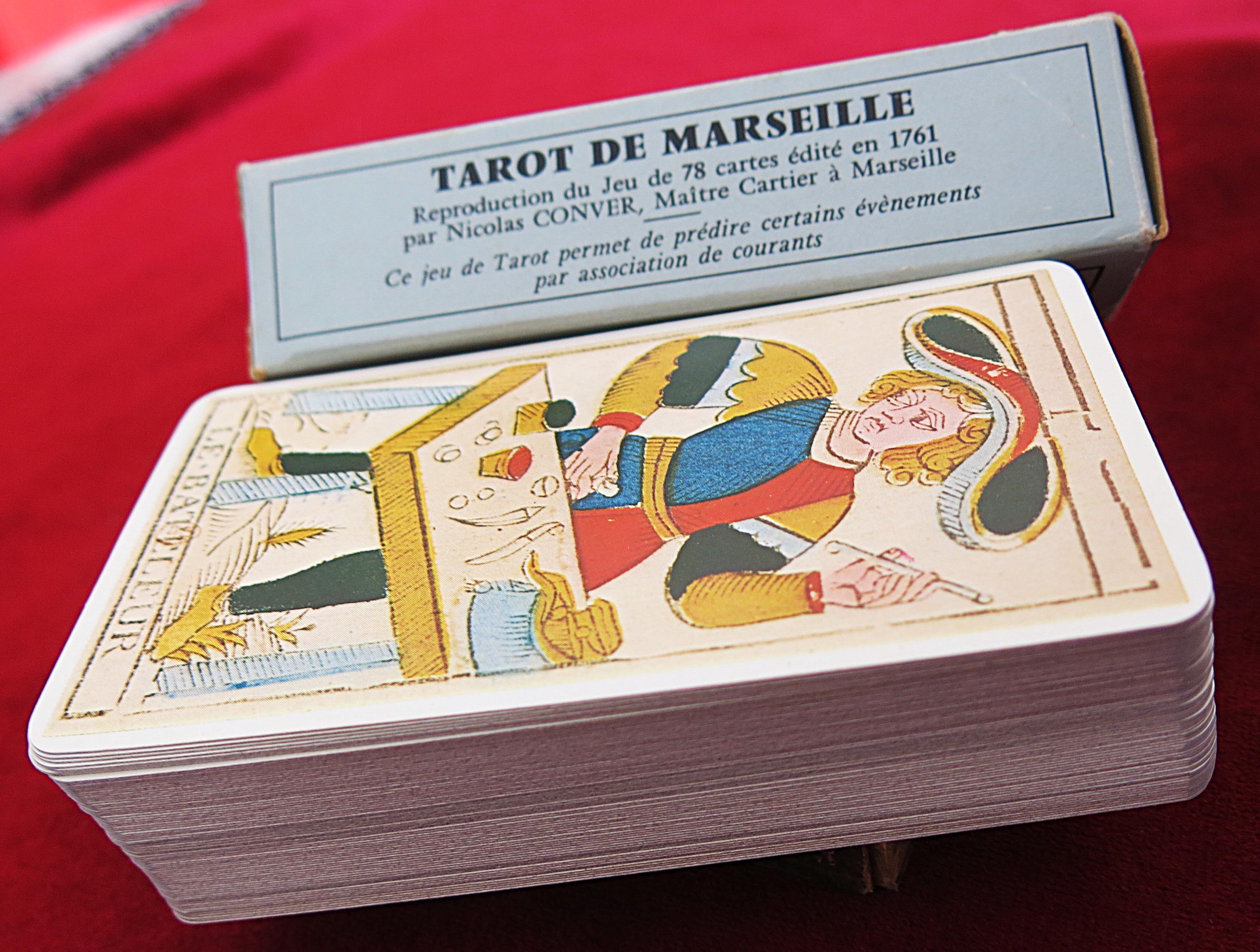 Authentic Tarot De Marseille 1761 – Nicolas Conver Lineage, Out of