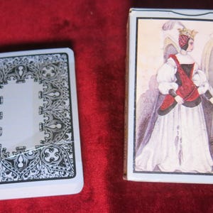 1976 Jeu Romantique de Nanteuil French Playing Cards - vintage