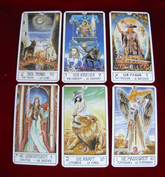 Eclectic Tarot – Rare Occult-inspired Deck by Josef Machynka (1986