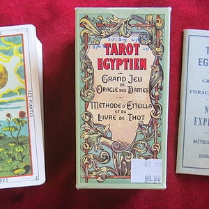 Grand Jeu de l'Oracle des Dames 1985 Dusserre - Tarot Egípcio