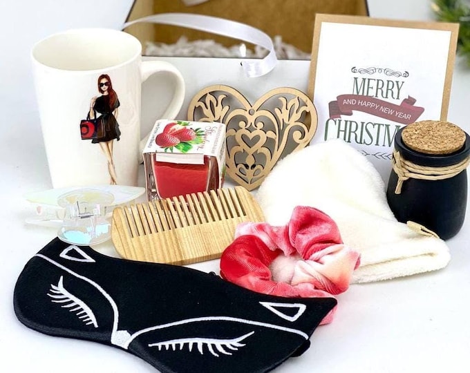 Original Gift Set Accessories for Women in Gift Box with Personalized Engraving Relaxation Set or Christmas Gift for Her