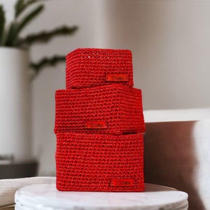 Crochet Handmade Hand Basket, Top Handle Basket, Handmade Crochet Basket, Colorful Handmade Knitted Luxury Basket, Gift for mom, easter gift