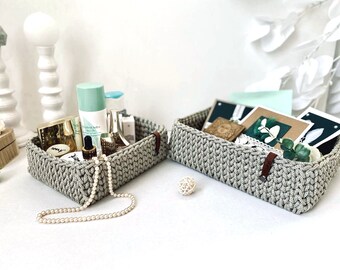 Handmade Basket, Basket, Crocheted Basket, Luxury Basket, gift baskets, interior basket, home decor, baby basket, fashion baskets