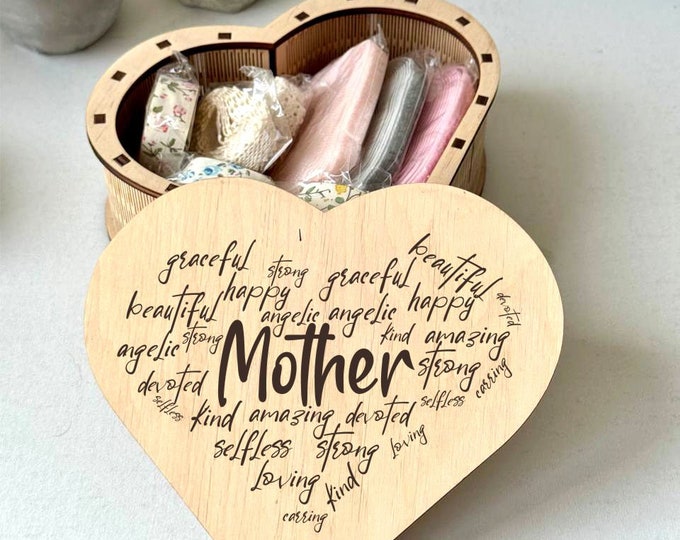Exclusive Heart-Shaped Gift Box - Mother's Day Greeting