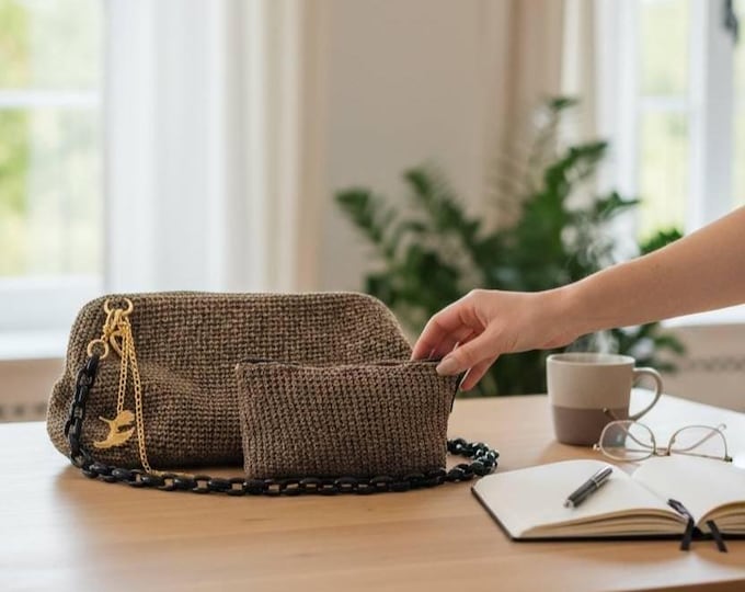 Gold Clutch Bag, Shiny Gold Case, Golden Woven Bag, Handmade Bag, Gold Wedding Purse, fashion bag, Luxury Bag, Bridesmaid Gift