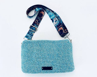 Handwoven summer bag, eco-friendly carryall, durable design, unique style, sustainable fashion, perfect for beach or market outings