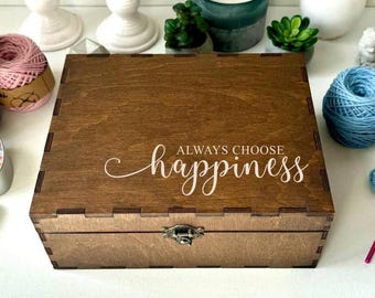 Personalized Gift Box with Engraving – Stylish Organizer for Keepsakes