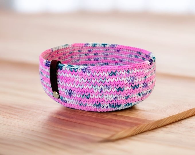 Crochet Basket, Luxury Basket, colorful basket, Decorative basket, Gift customizable, interior basket, basket for children, Colorful basket