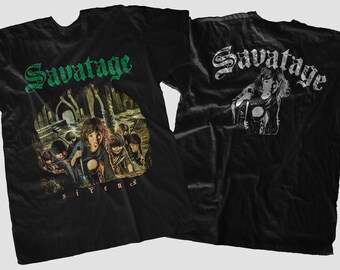 savatage band t shirts