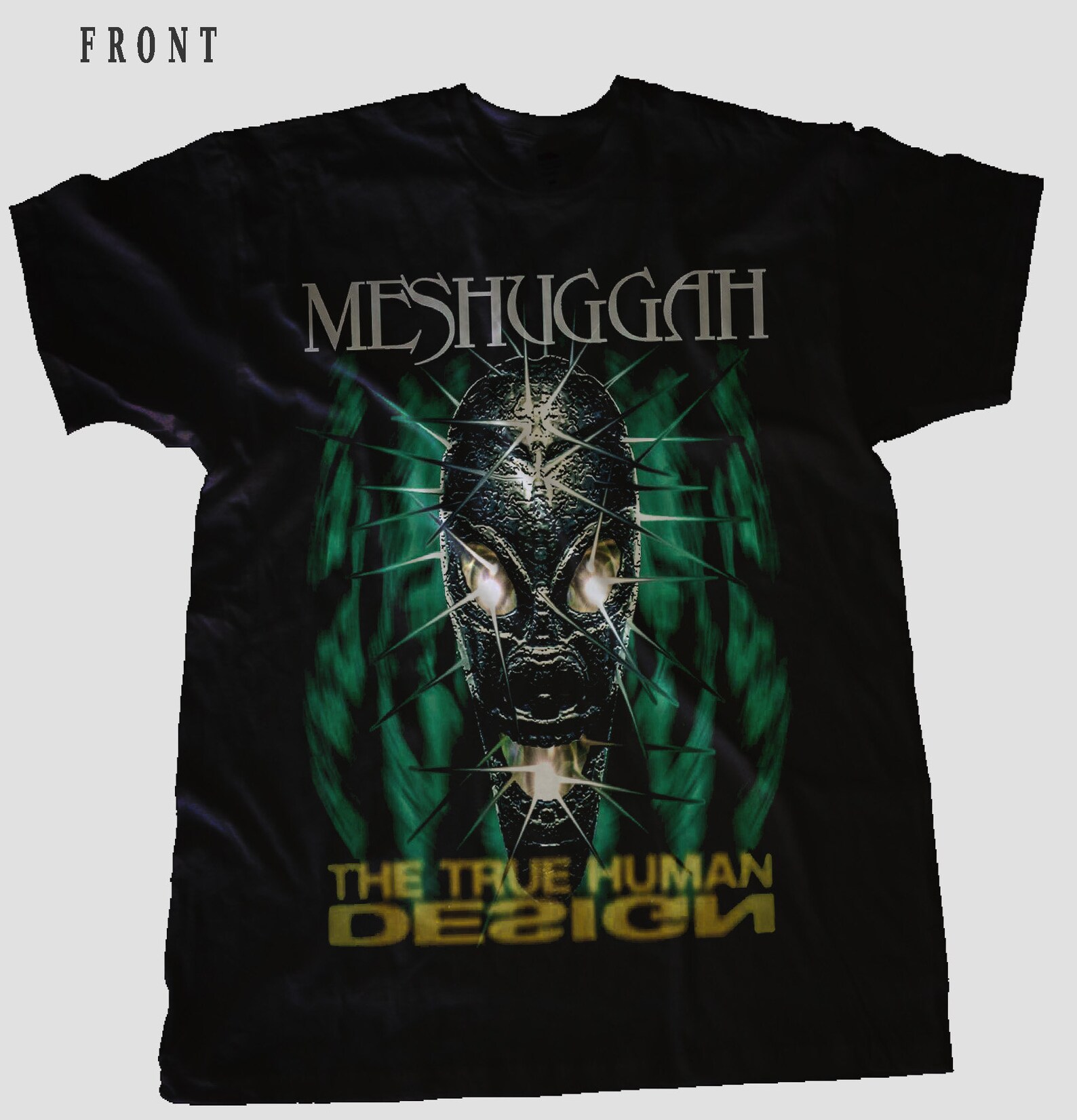 New DTG printed T-shirt Meshuggah The True Human Design | Etsy