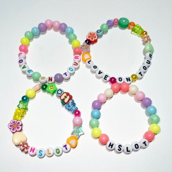 Harry Styles Love on Tour Mixed Bead Bracelets Adults & Etsy
