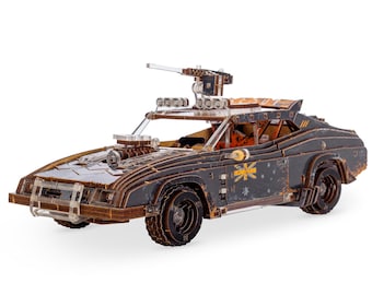 Viter Models Muscle Car “Scout”. Mechanical 3D Puzzle