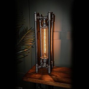 industrial style table lamp