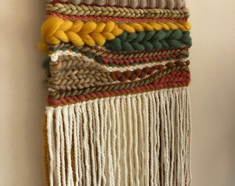 Weaving Handwoven Tapestry Wall Hanging Wall art \u0397andwoven wall hanging